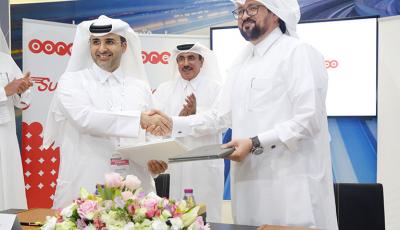 HE Minister of Transport and Communications witnessed the agreement that has been signed between Ooredoo and Qatar Railways Company (Qatar Rail) at QITCOM.