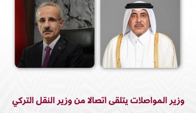 Minister Receives Call from Turkish Counterpart