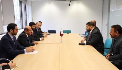 Minister Meets with Nauru Deputy Minister for Foreign Affairs