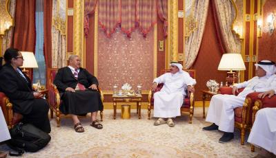 Minister Meets with Tonga Infrastructure Minister