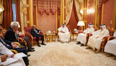 Minister Meets with Palestinian Counterpart