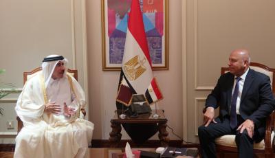 Minister Meets with Egypt's Deputy PM, Transport and Industry Minister