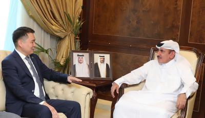 Minister Meets with Kyrgyz SCAA Director General