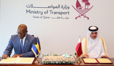 Minister, Bahamian Deputy Prime Minister Sign Air Services Agreement  