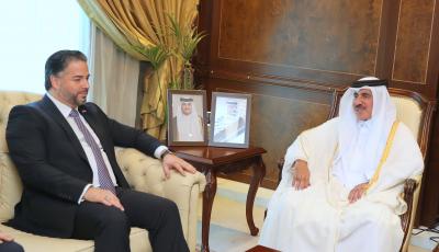 Minister Meets with Lebanese Caretaker Minister of Economy