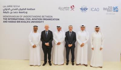 HBKU Signs MoU with ICAO on Enhancing Collaboration on Innovation in Aviation