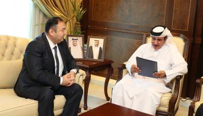 Minister Receives Message from Kyrgyz Minister of Transport & Communication