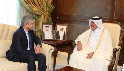 Minister Meets with Indian Railways Minister