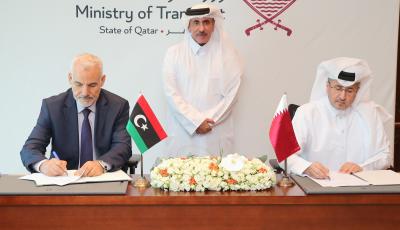 Minister Attends Qatar-Libya Air Services Agreement, MoU Signing Ceremony 