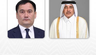 Minister Meets with Uzbekistan Counterpart