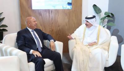Minister Meets with Egyptian Counterpart