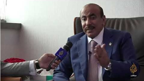 لقاء سعادة الوزير مع الجزيرة مباشر على هامش معرض لوبورجيه للصناعات الجوية باريس.