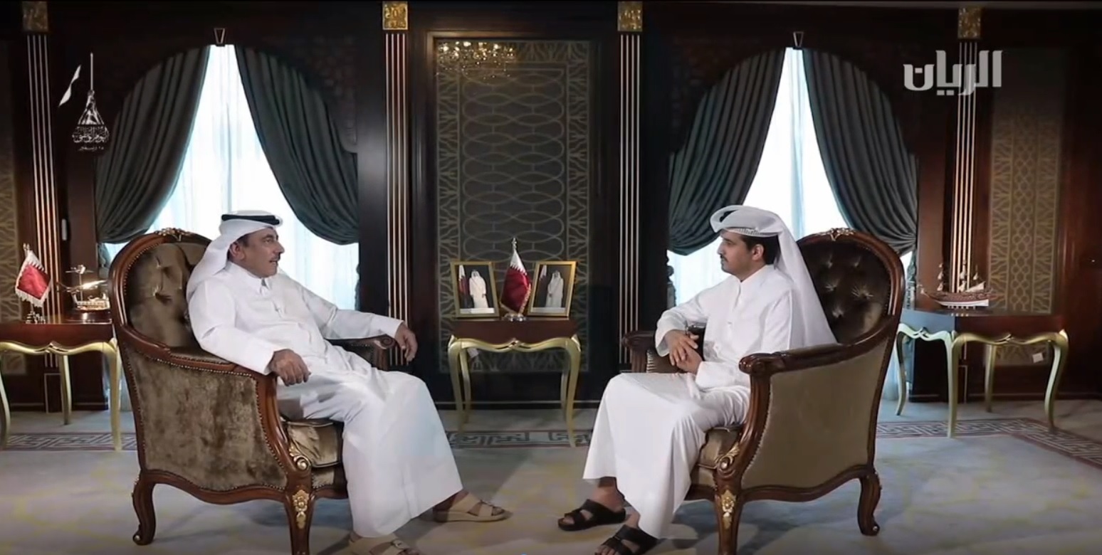 مقابلة خاصة مع سعادة السيد جاسم بن سيف السليطي على شاشة قناة الريان